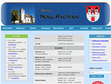 Tablet Screenshot of novyrychnov.cz
